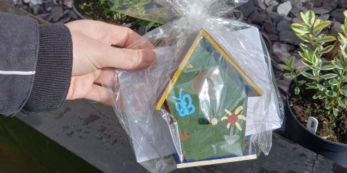 Bird House & Letter